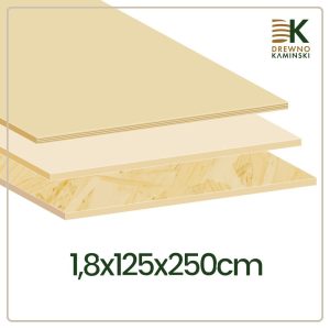 Płyta OSB-3 18mm 1,25x2,50 [m]